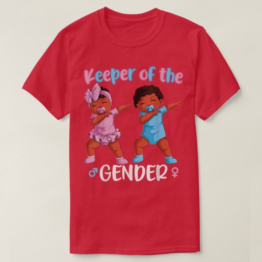 Houder van de Baby van Genderkwesties T-shirt (Design voorkant)