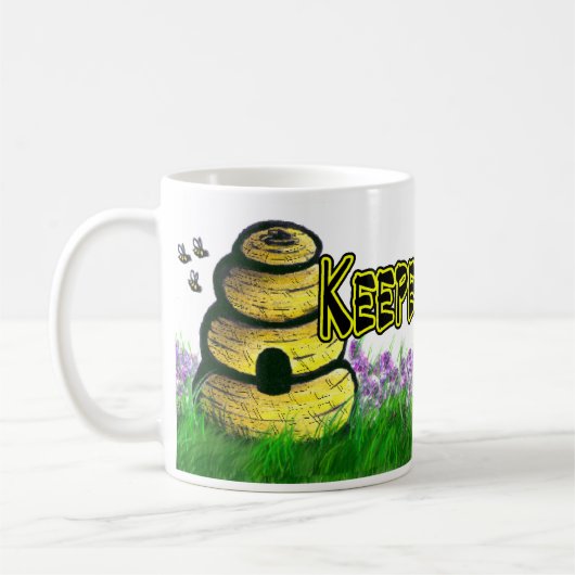 Houder van de BEES! Koffiemok (Links)