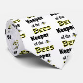 houder van de bijen stropdas (Opgerold)