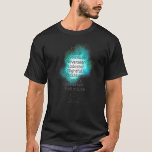 Houder van de boektitels van de verloren looptijde t-shirt