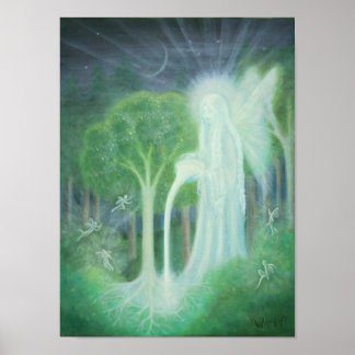 Houder van de bomen poster