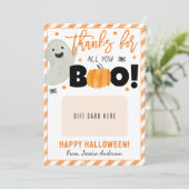 Houder van de Cadeaukaart voor hoogleraren Kaart (Staand voorkant)