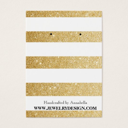 Houder van de Earring (Chubby) Visitekaartjes (Voorkant)