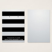 Houder van de Earring (Chubby) Visitekaartjes (Voorkant /achterkant)