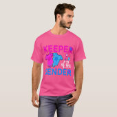 Houder van de gender Baby T-shirt (Voorkant volledig)