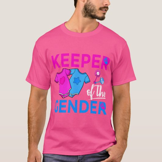 Houder van de gender Baby T-shirt (Voorkant)