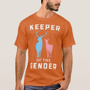 Houder van de gender Buck of Doe Gender onthulling T-shirt
