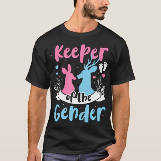 Houder van de gender Buck of Doe Gender onthult Pi T-shirt (Voorkant)
