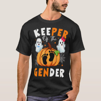 Houder van de gender onthulling Baby Halloween Tha T-shirt