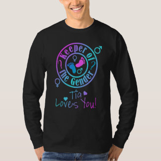 Houder van de Gender Tía Baby Party T-shirt