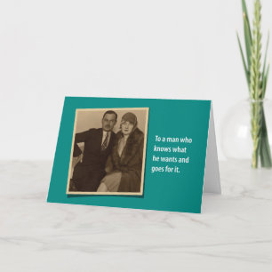 Houder van de Humoureuze  Kaart van 1930: Birthday