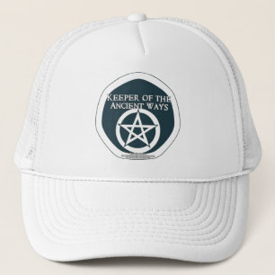 Houder van de oude wegen trucker pet