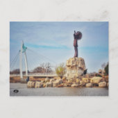 Houder van de Plains West Uitzicht Briefkaart (Voorkant)