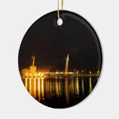 Houder van de platen keramisch ornament (Links)