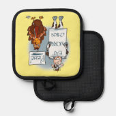 Houder van de pot (Voorkant / Achterkant)