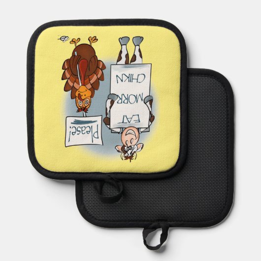 Houder van de pot (Voorkant / Achterkant)