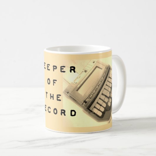Houder van de Record Mok (Voorkant rechts)