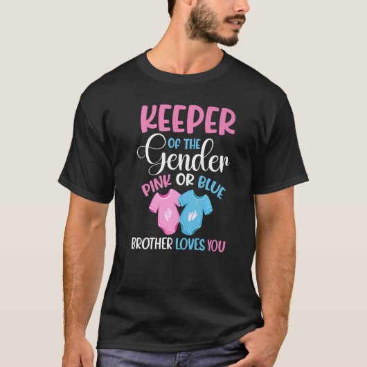 Houder van de seksbroer houdt van je seksespecific t-shirt (Voorkant)