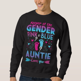 Houder van de seksroze of blauwe tante houdt van j trui