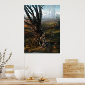 Houder van de velden poster (Keuken)