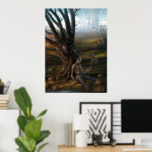 Houder van de velden poster (Thuiskantoor)