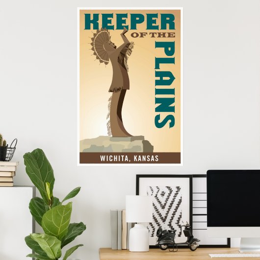 Houder van de vlakken poster (Thuiskantoor)