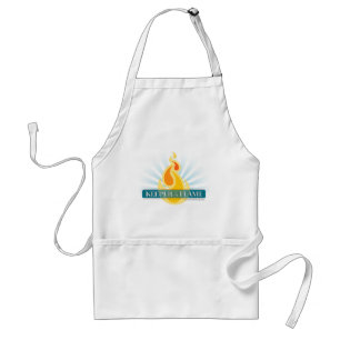 Houder van de vlam - Grilling Apron Standaard Schort