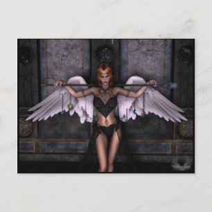 Houder van geheimen briefkaart