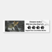 Houder van gevlekte dieren bumpersticker (Voorkant)