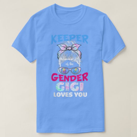 Houder van Gigi houdt van je sekse T-shirt (Design voorkant)