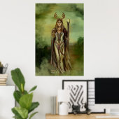 Houder van het bos poster (Thuiskantoor)