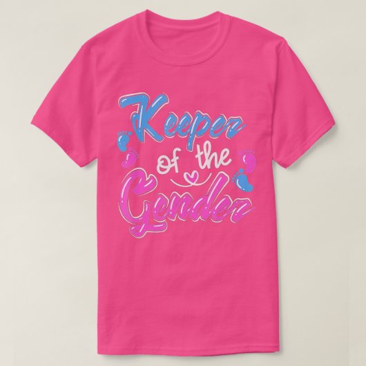 Houder van het genderbeleid Bekendmaking-gigapixel T-shirt (Design voorkant)