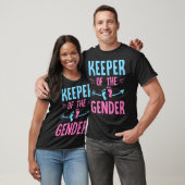 Houder van het genderontwerp voor gendervoorlichti t-shirt (Unisex)