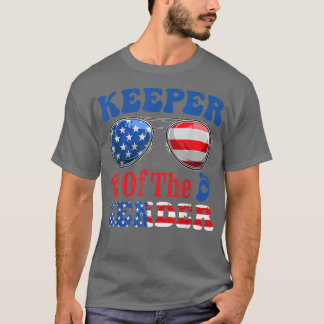 Houder van het genderperspectief 4 juli Baby revea T-shirt