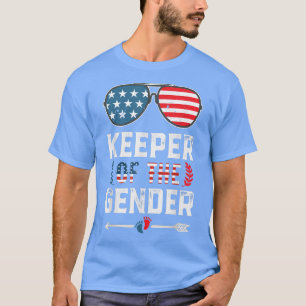 Houder van het genderperspectief onthult op 4 juli t-shirt