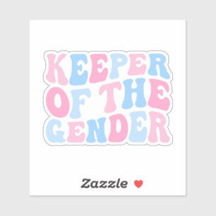 Houder van het geslacht sticker