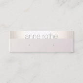 Houder van het kleine legant-beeldscherm mini visitekaartje (Voorkant)