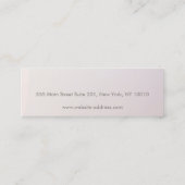 Houder van het kleine legant-beeldscherm mini visitekaartje (Achterkant)