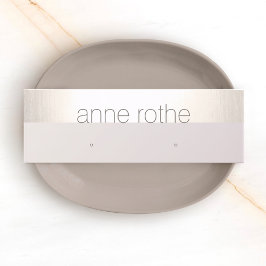 Houder van het kleine legant-beeldscherm mini visitekaartje