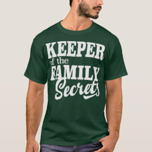Houder van het t-shirt van de gezingeheimen geneal