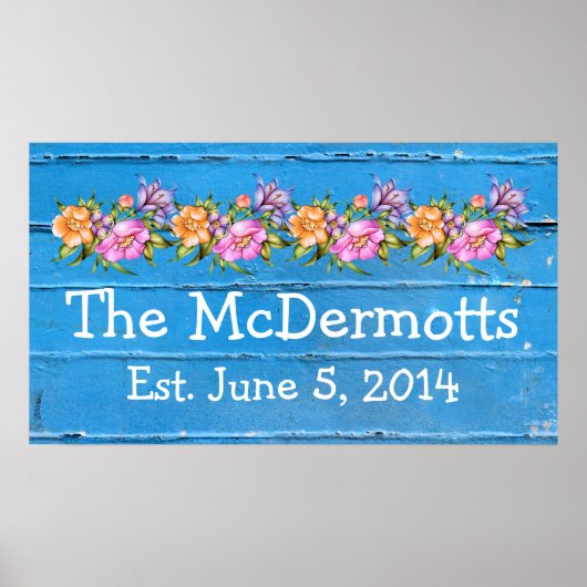 Houder van het teken/Jubileum/bruiloft - SRF Poster (Voorkant)