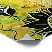 Houder van het tranencanvas poster (Hoek)