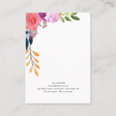 Houder van juwelen-beeldscherm ophalen ・ Waterverf Visitekaartje (Achterkant)