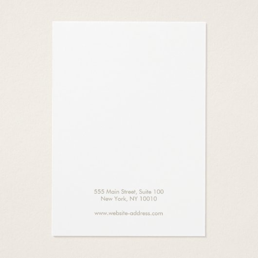 Houder van Nautical Earring-beeldscherm Visitekaartje (Achterkant)