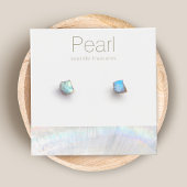 Houder van Nautical Stud Earring Display Holder Se Vierkante Visitekaartjes