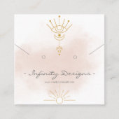 Houder van visitekaartje en Ketting (Voorkant)