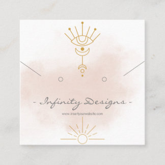 Houder van visitekaartje en Ketting