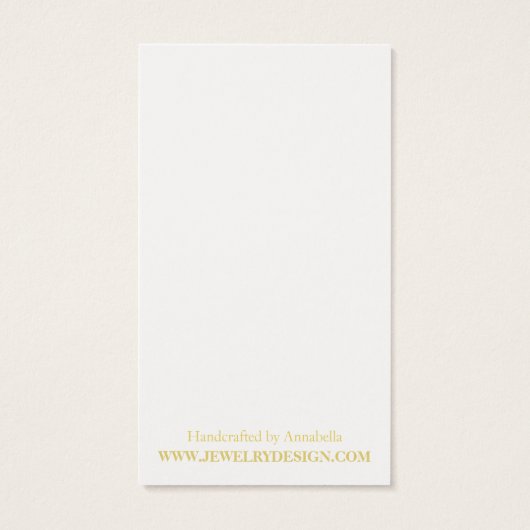 Houder Visitekaartje (Achterkant)