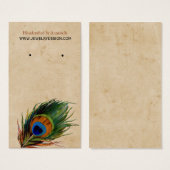 Houder Visitekaartje (Voorkant /achterkant)