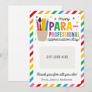 Houder voor cadeaukaart op Paraprofessioneel Waard Kaart